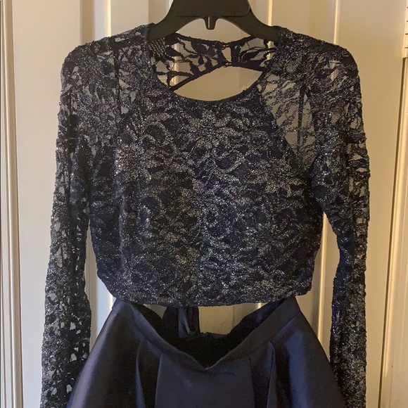 2 Piece Sparkly Dress - Picture 3 of 6